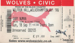 Wolverhampton Ticket 2011